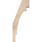 Ekena Millwork 3 1/2"W x 8"D x 20"H Merced Smooth Knee Brace, Douglas Fir BRC04X08X20MRC00SDF - alternate 3